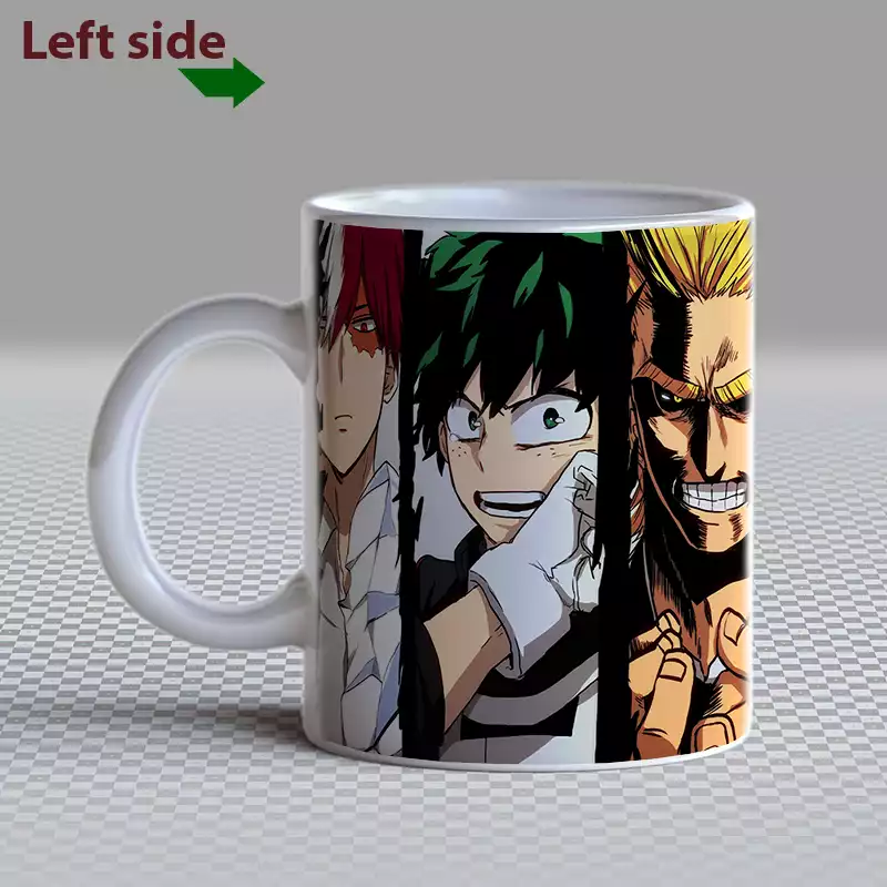 Mug Céramique Anime My Hero Academia Tasse Goblet Utilisation Chaud / Froid et Décoration – Image 2
