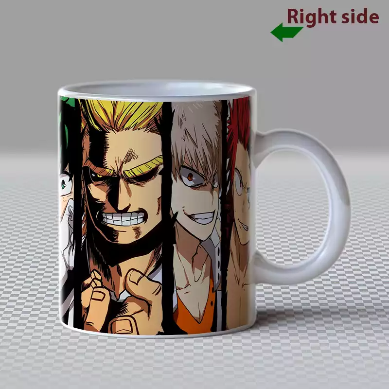 Mug Céramique Anime My Hero Academia Tasse Goblet Utilisation Chaud / Froid et Décoration