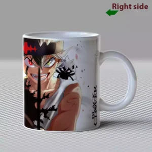 Black Clover Anime Tasse Goblet Asta Mug Céramique Décoration Utilisation Chaud / Froid