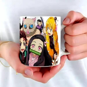 Mug Céramique Anime Tasse Goblet Demon Slayer Utilisation Chaud / Froid et Décoration