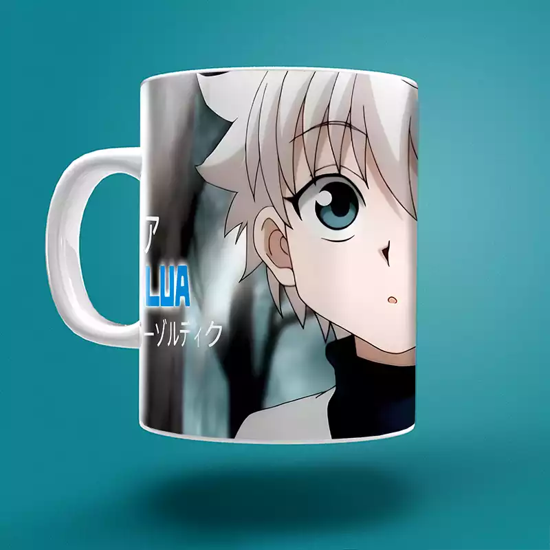 MUG Céramique Killua Anime Hunter x Hunter Tasse Goblet - Utilisation Chaud / Froid et Décoration – Image 2