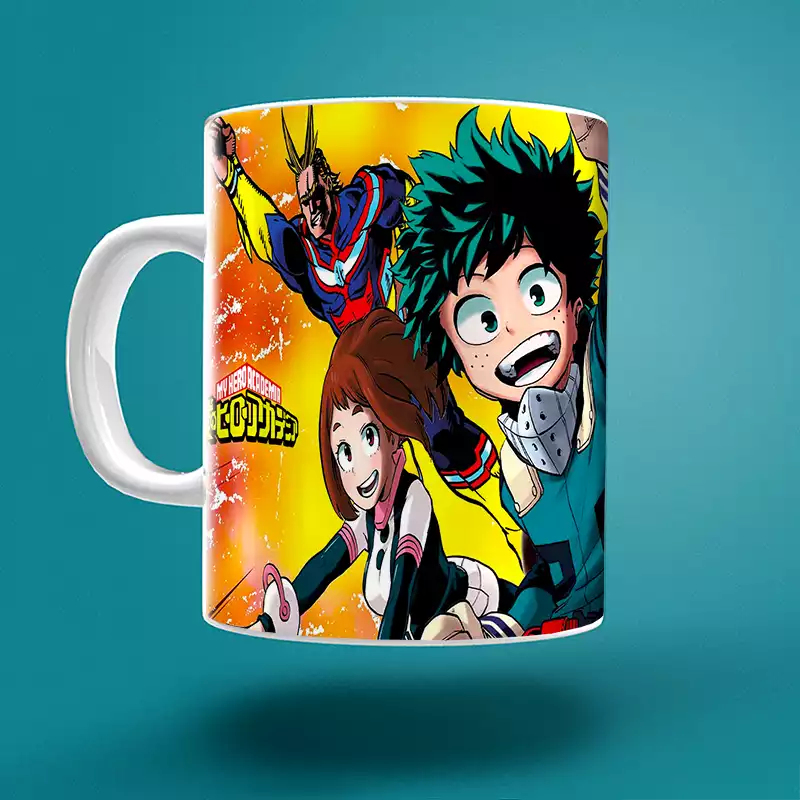 My Hero Academia Mug Céramique Anime Tasse Goblet Utilisation Chaud / Froid et Décoration – Image 2