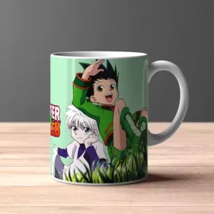 Killua Gon Mug Céramique Anime Hunter x Hunter Tasse Goblet - Utilisation Chaud / Froid et Décoration