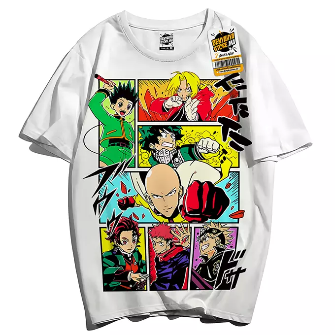 T-shirt (Greatest Anime) Oversize Teshirt Anime Japan Tshirt Manga – Image 5