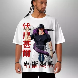 Toji Fushiguro Tshirt Manga T-shirt Mode Oversize Teshirt Jujutsu Kaisen Anime Japan