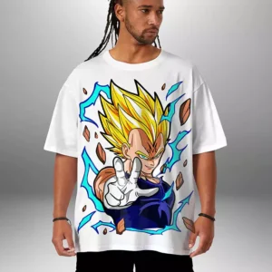 Dragon Ball T-shirt Oversize Tshirt Vegeta Teshirt Anime Manga Japan Teeshort
