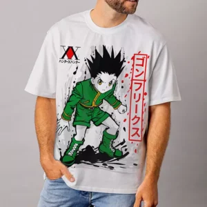 T-shirt Oversize Hunter X Hunter Teshirt Gon Anime Japan Tshirt Manga