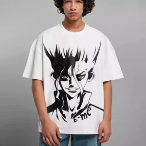 Dr Stone T-shirt Oversize Teshirt Anime Japan Tshirt Manga