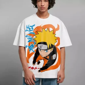 T-shirt Mode Oversize Teshirt Naruto Uzumaki Anime Japan Teeshort Manga Tshirt