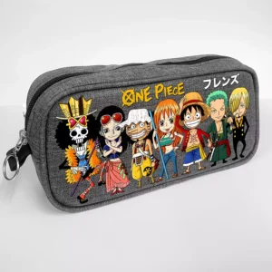 One Piece Trousse Scolaire Anime Manga Multifonction Pencil Case