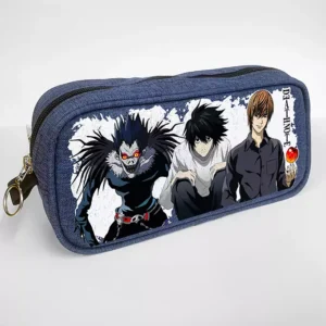 Trousse Scolaire Anime Manga Death Note Multifonction Pencil Case (L - Ryuk - Light)