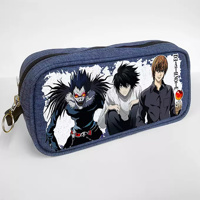Trousse Scolaire Anime Manga Death Note Multifonction Pencil Case (L - Ryuk - Light)
