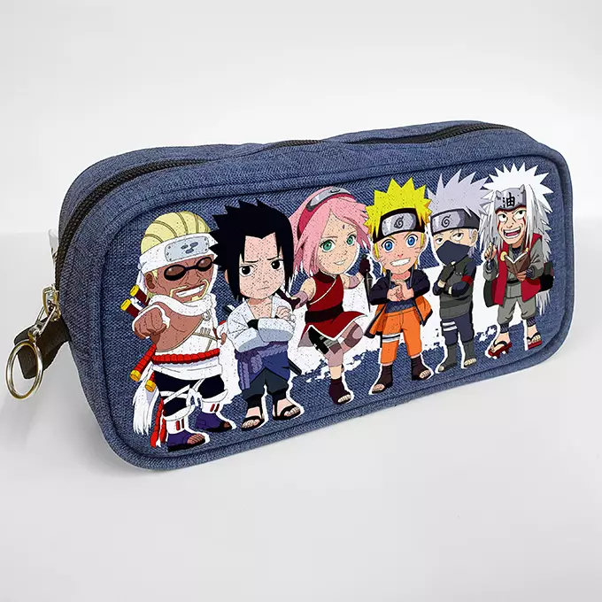 Trousse Scolaire Anime Manga Naruto Multifonction Pencil Case