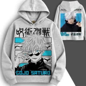 Jujutsu Kaisen Hoodie Homme & Femme Capuche Molleton Sweatshirt Gojo Anime Japan Capuchon