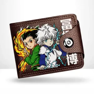 Hunter X Hunter Card Holder Portefeuille Anime Japan Simili Cuir Wallet Manga