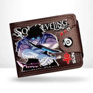 Solo Leveling Card Holder Portefeuille Anime Japan Simili Cuir Wallet Manga